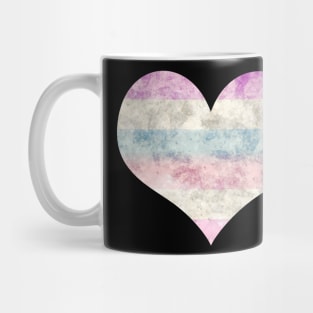 Bigender Pride Heart - Watercolor Mug